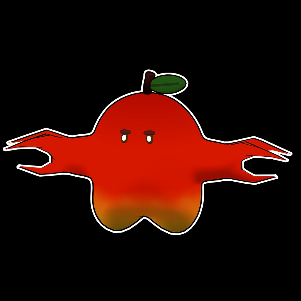 【無料アバター】りんごみかん【おまけ武器付】