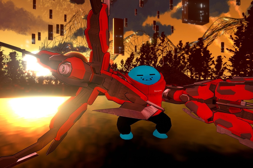 オリジナル3Dモデル【RW-CLAW】アームクロー