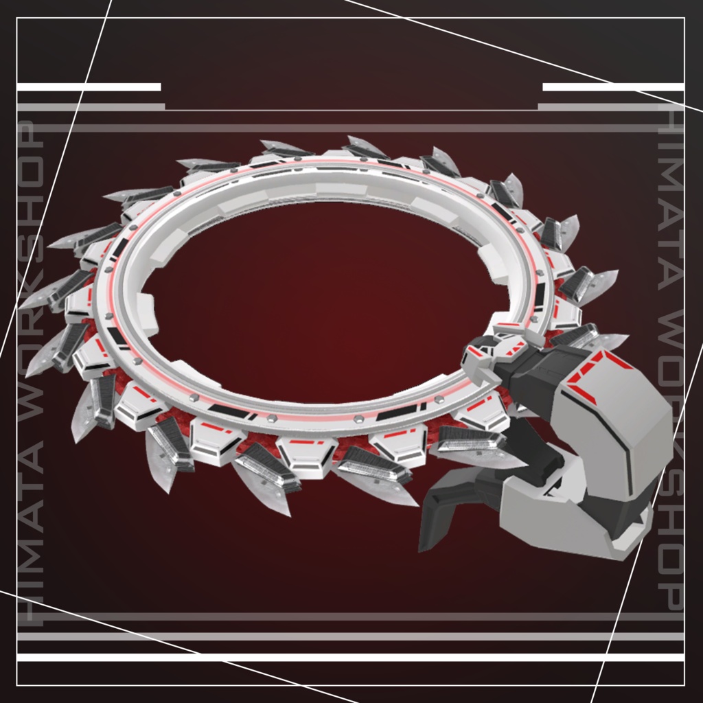 オリジナル3Dモデル【SAWHALO】