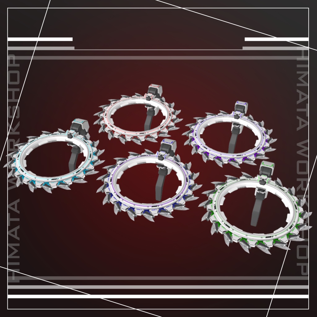 オリジナル3Dモデル【SAWHALO】