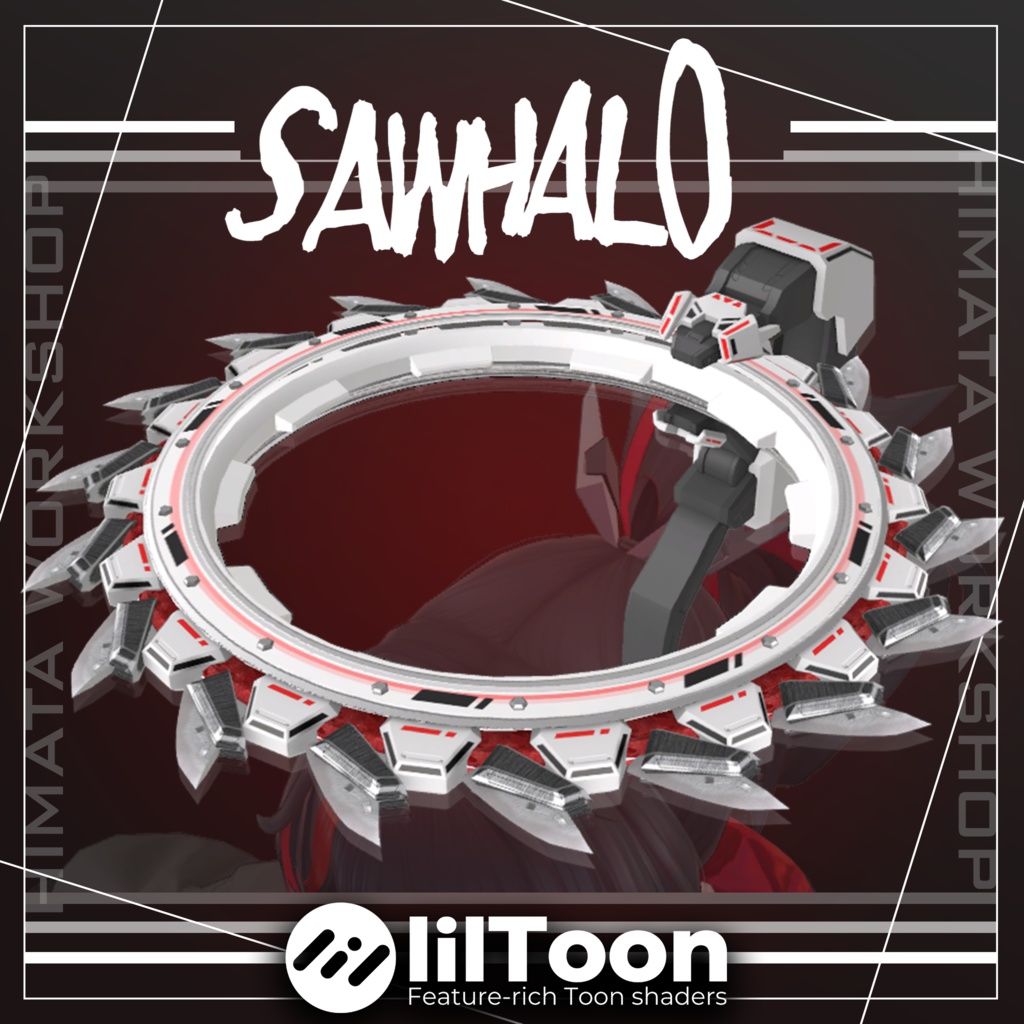 オリジナル3Dモデル【SAWHALO】
