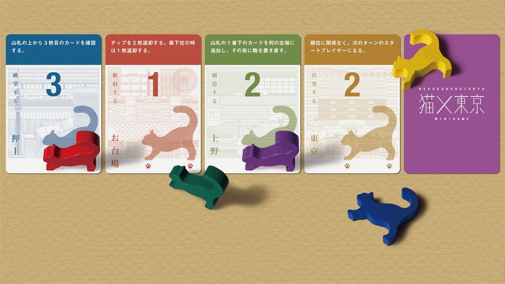 猫 × 東京 mini