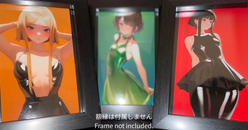 「AI COLLECTION」即売会 フルセット 冊子+ポストカード全3種