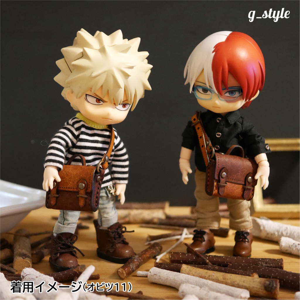 ねんどろ・オビツ11 レザーショルダーバッグ(バイカラー)