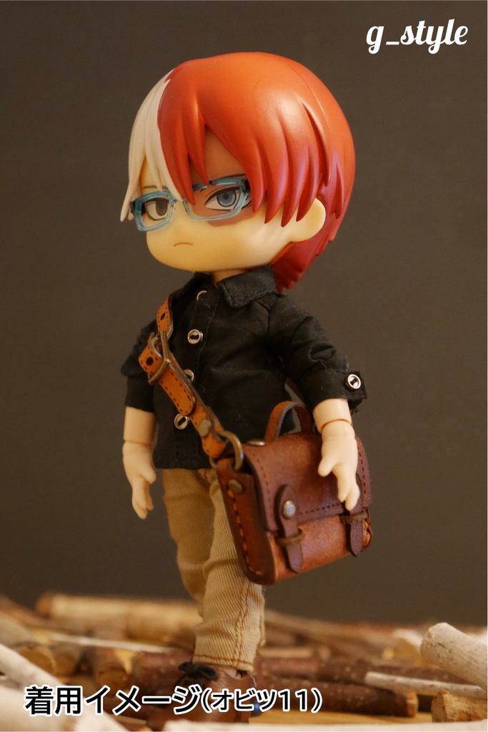 ねんどろ・オビツ11 レザーショルダーバッグ(バイカラー)