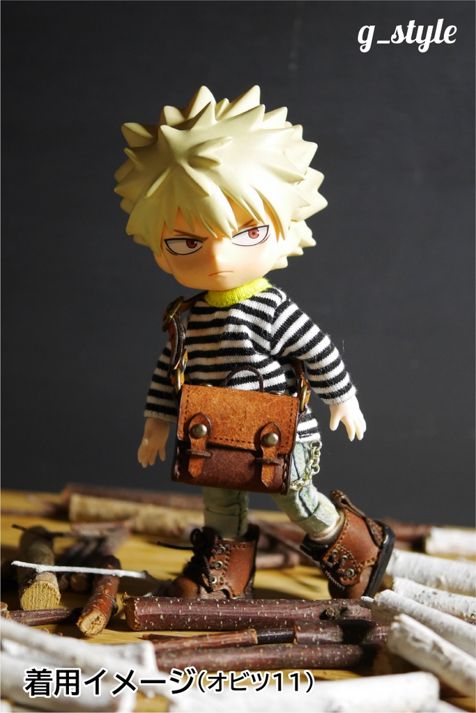 ねんどろ・オビツ11 レザーショルダーバッグ(バイカラー)