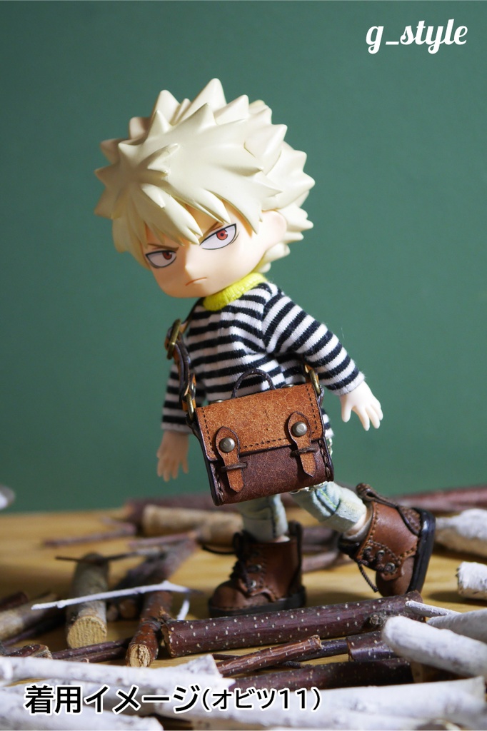 ねんどろ・オビツ11 レザーショルダーバッグ(バイカラー)