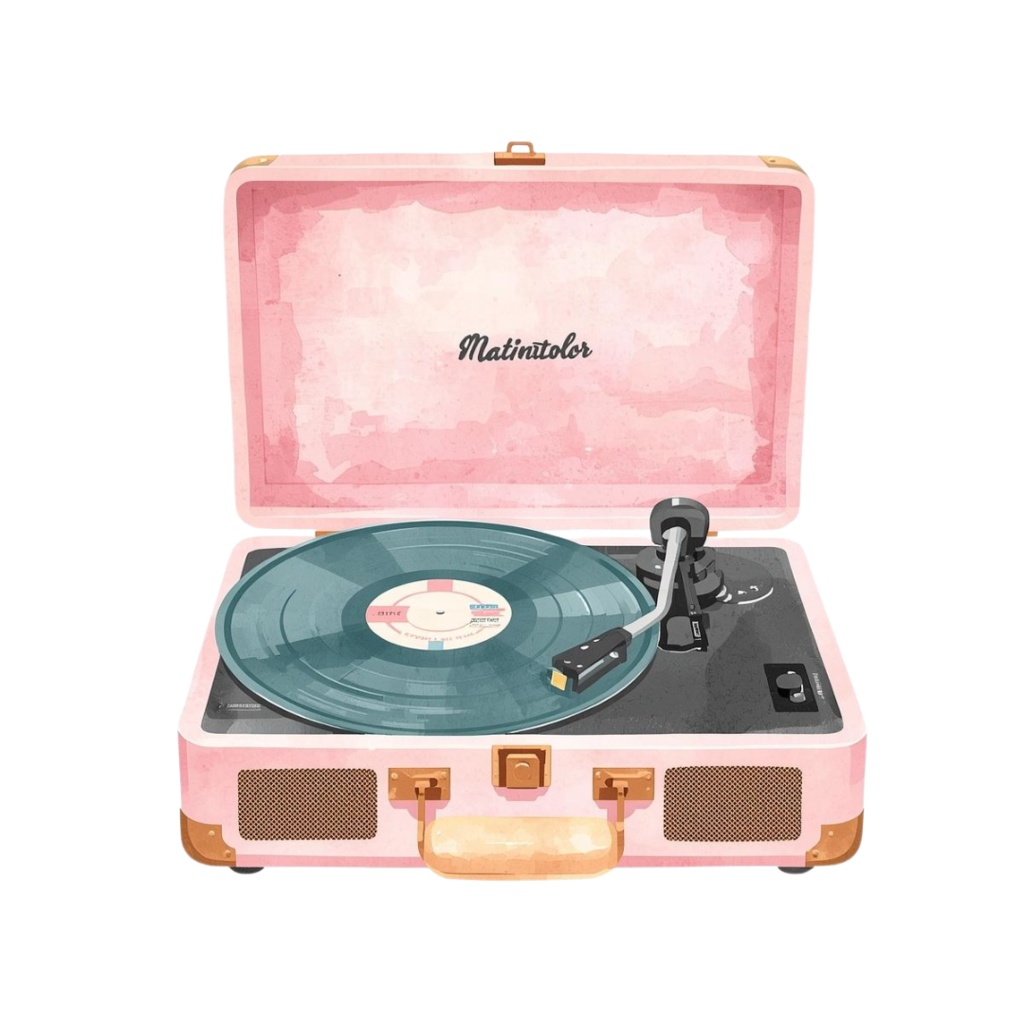 ピンク&グリーン基調 | 韓国インテリア雑貨クリップアート10点セット(PNG背景透過)