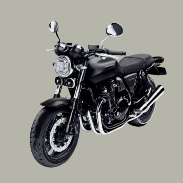 バイクCB400SF 【OBJ/STL/GLB/FBX】