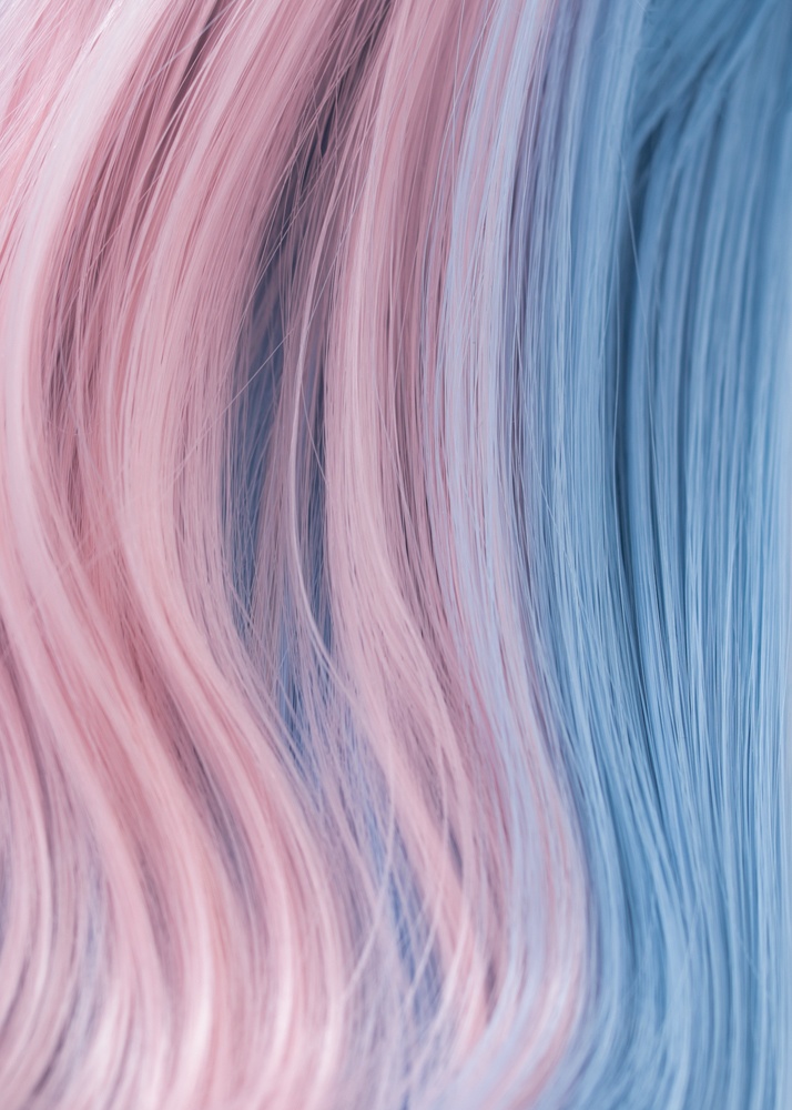 "07NNワンカール インテークver バブルガム” ドール用 8-9インチサイズ ウィッグ