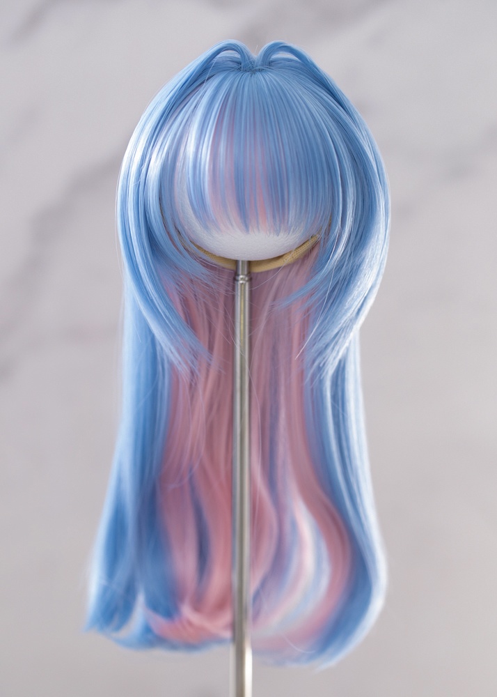 "07NNワンカール インテークver バブルガム” ドール用 8-9インチサイズ ウィッグ