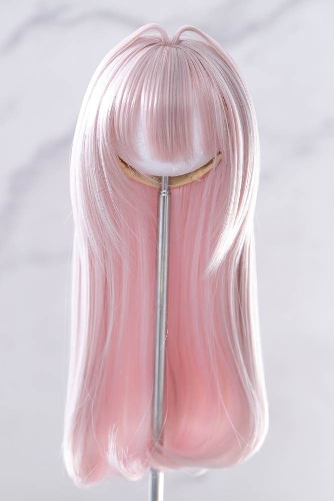 "07NNワンカール インテークver パールピンク” ドール用 8-9インチサイズ ウィッグ