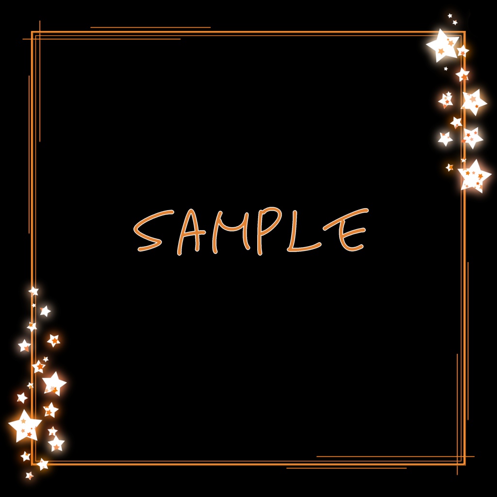 大きな正方形のフレーム素材