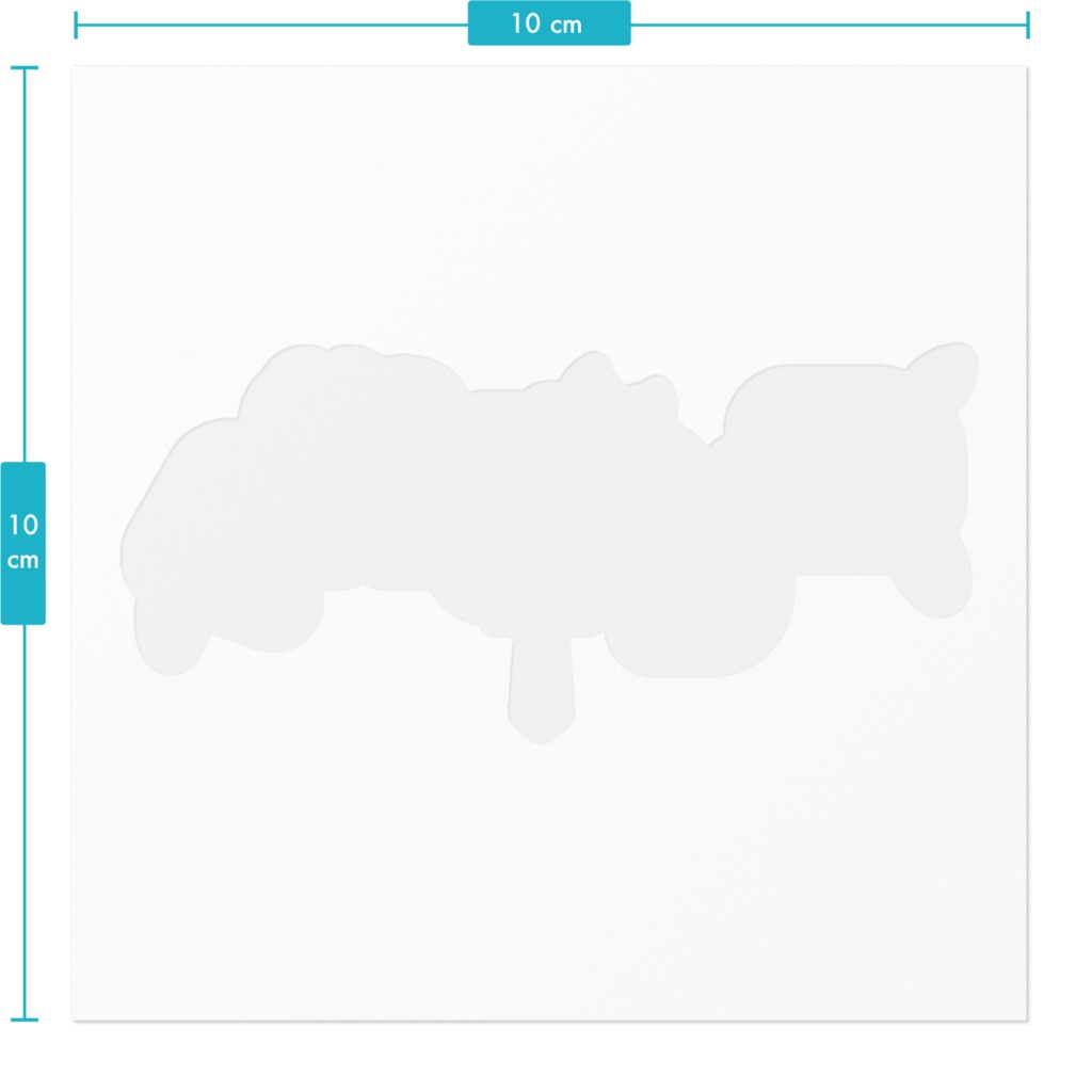 くぬぎりつロゴステッカー