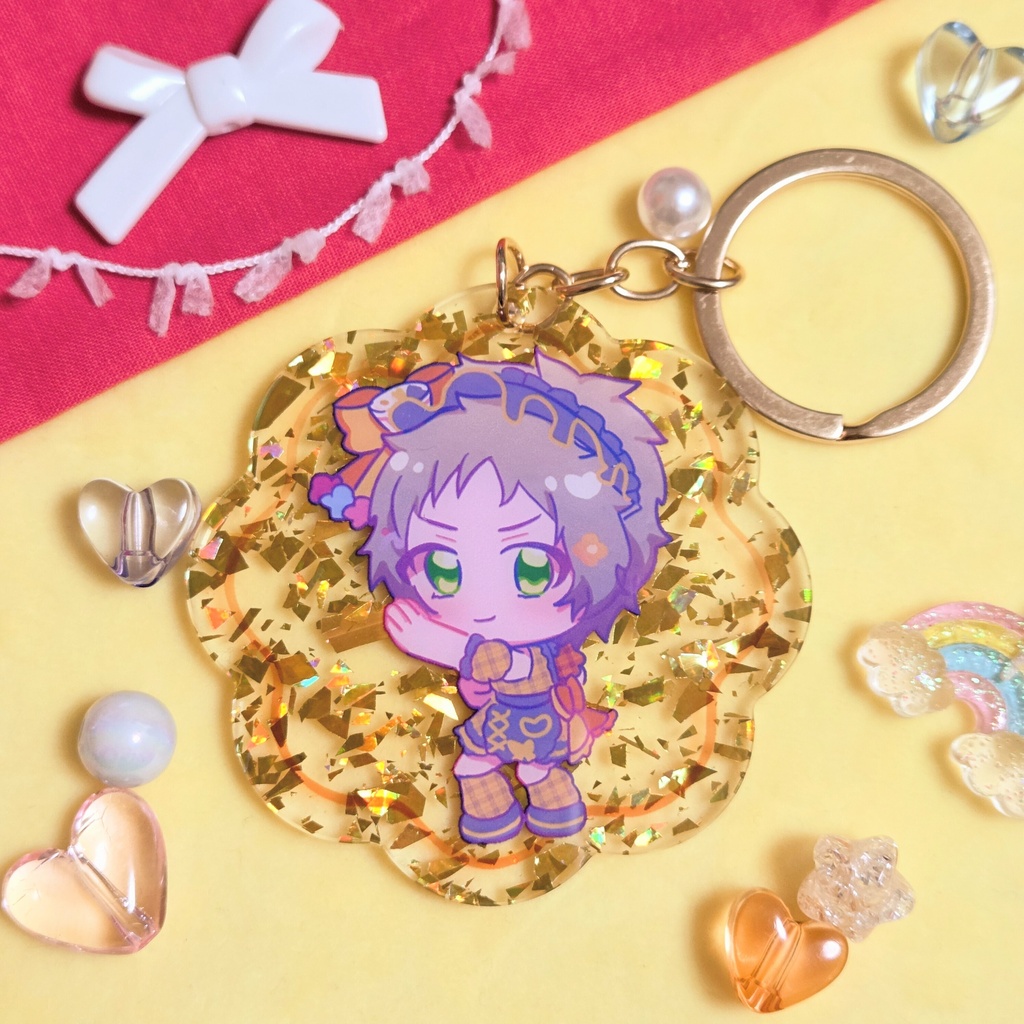 アイキューの道流アクキー【ゴールドver.】