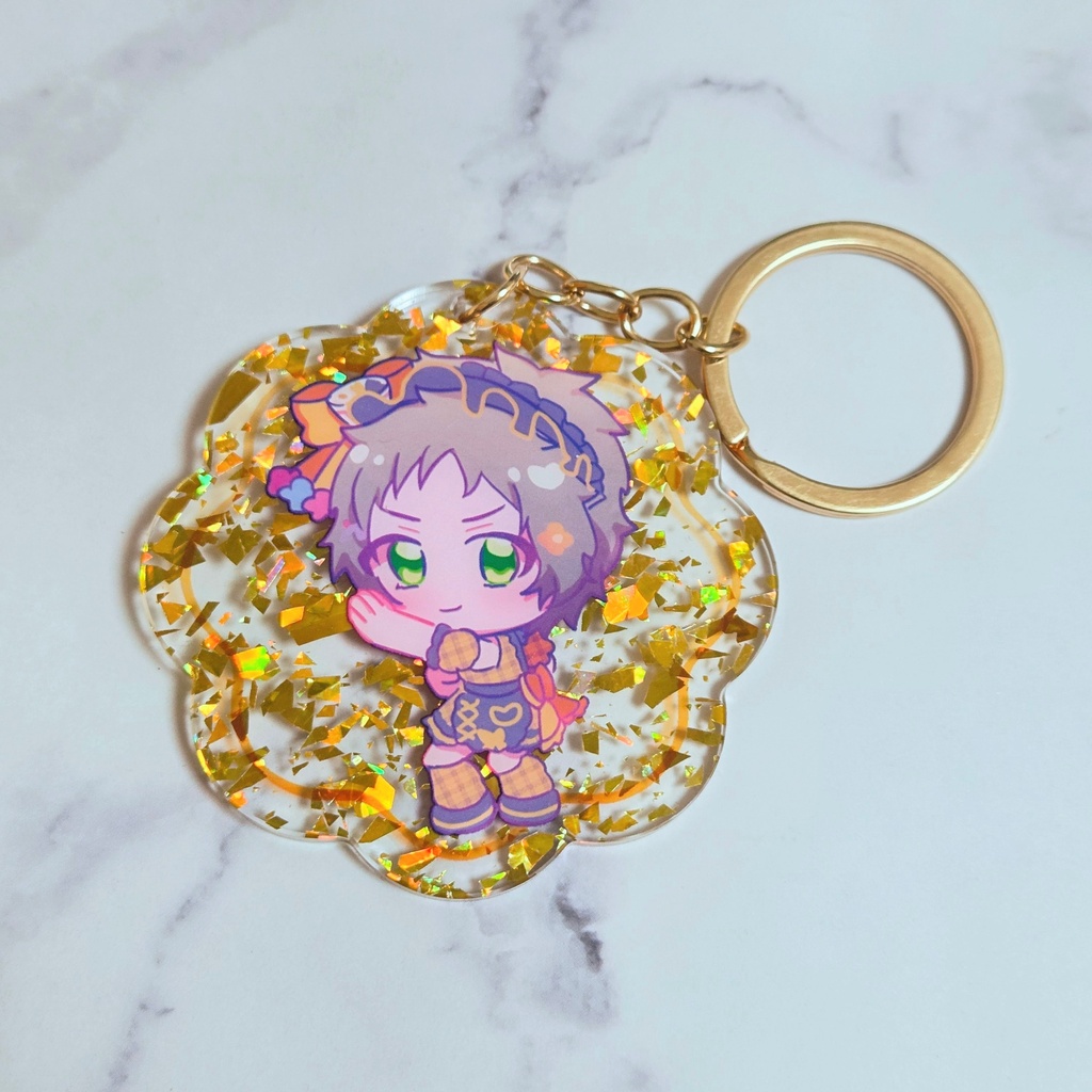 アイキューの道流アクキー【ゴールドver.】