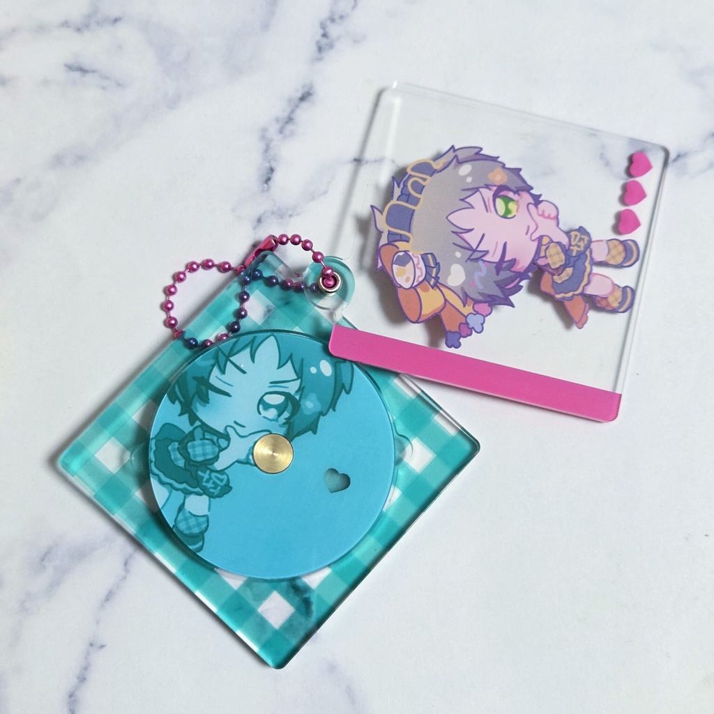 アイキューの道流アクキー【CD風ver.】