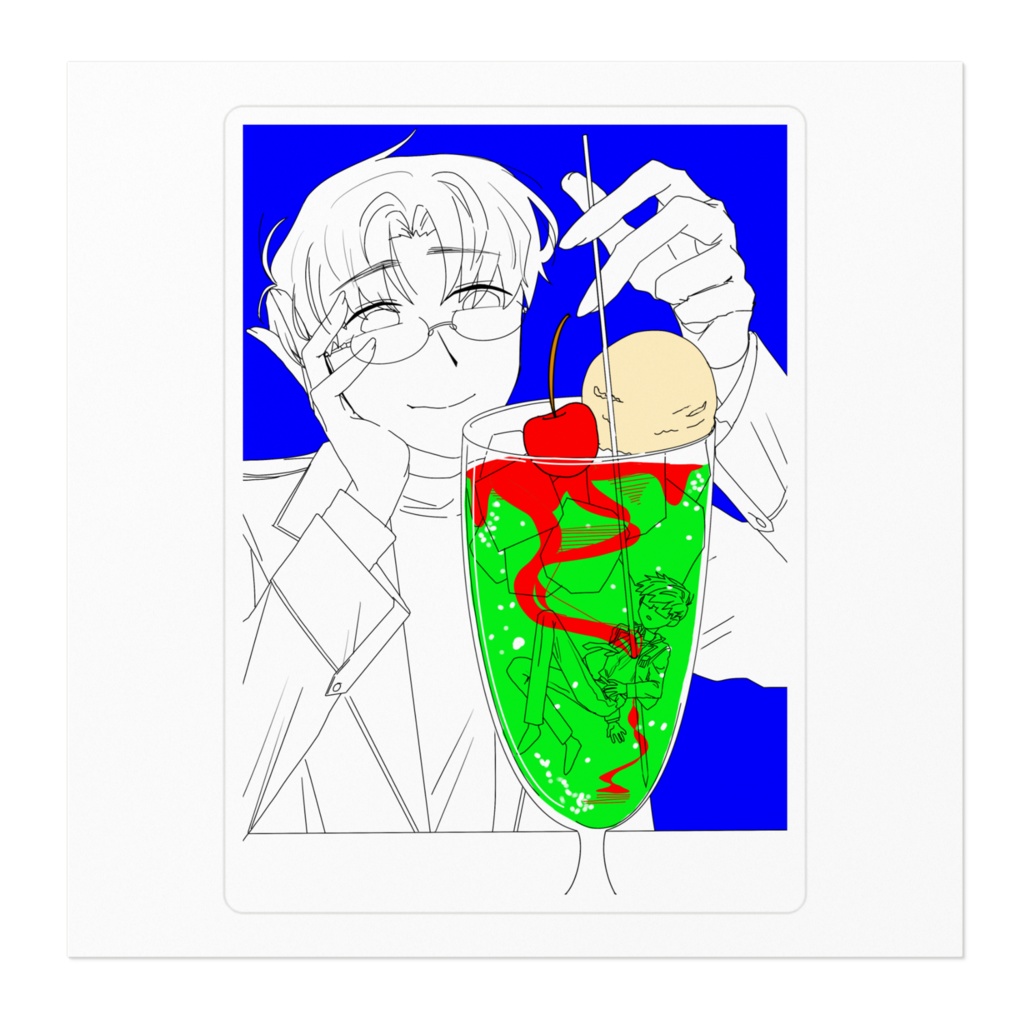 マイスウィートヒーロー(ステッカー)