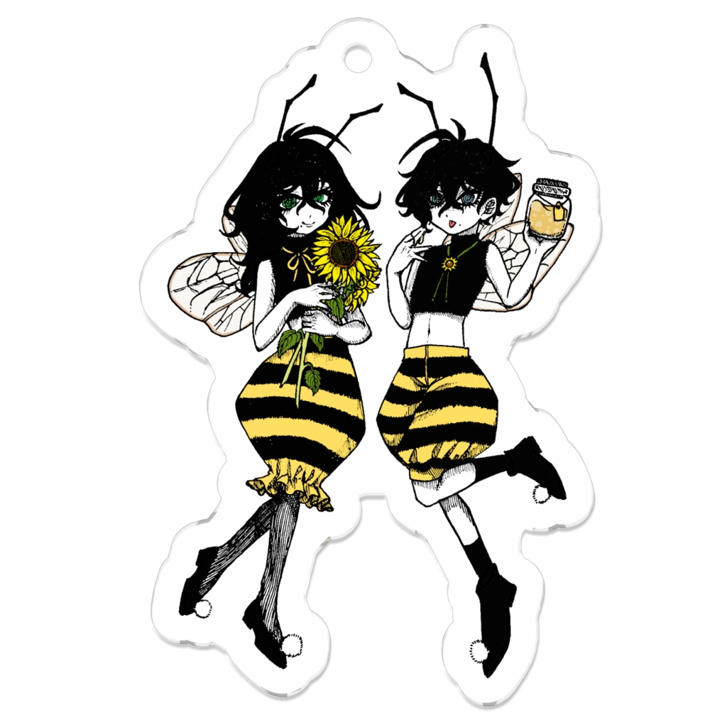 【オッズの双子】ミツバチコス アクキー