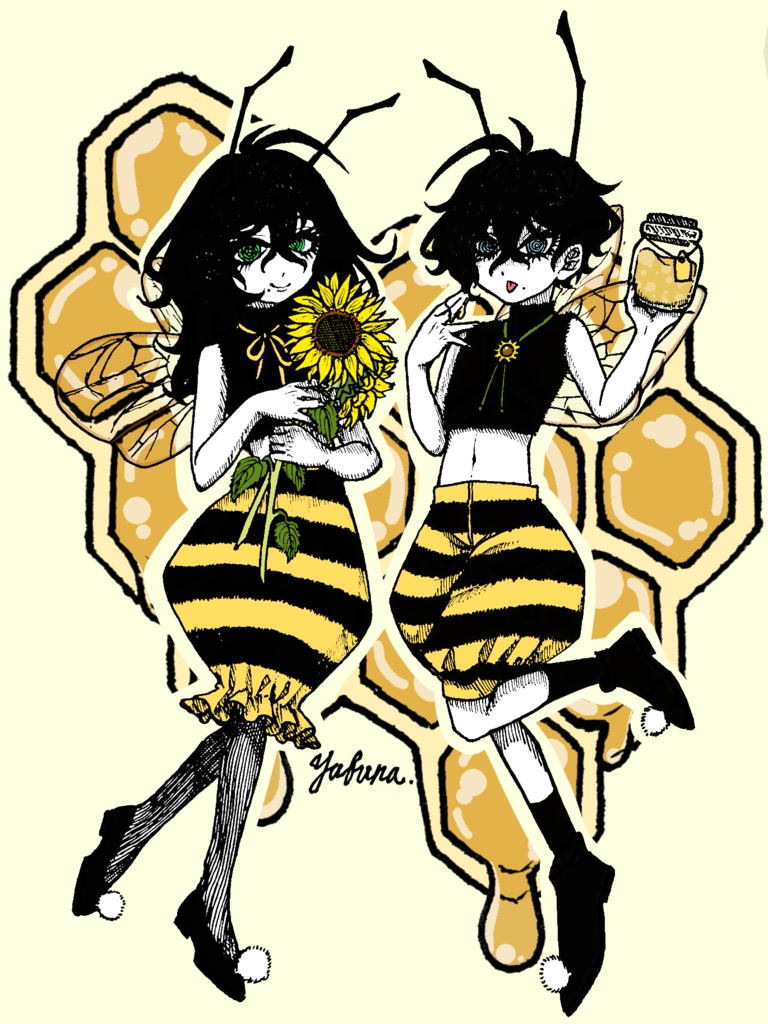 【オッズの双子】ミツバチコス アクキー