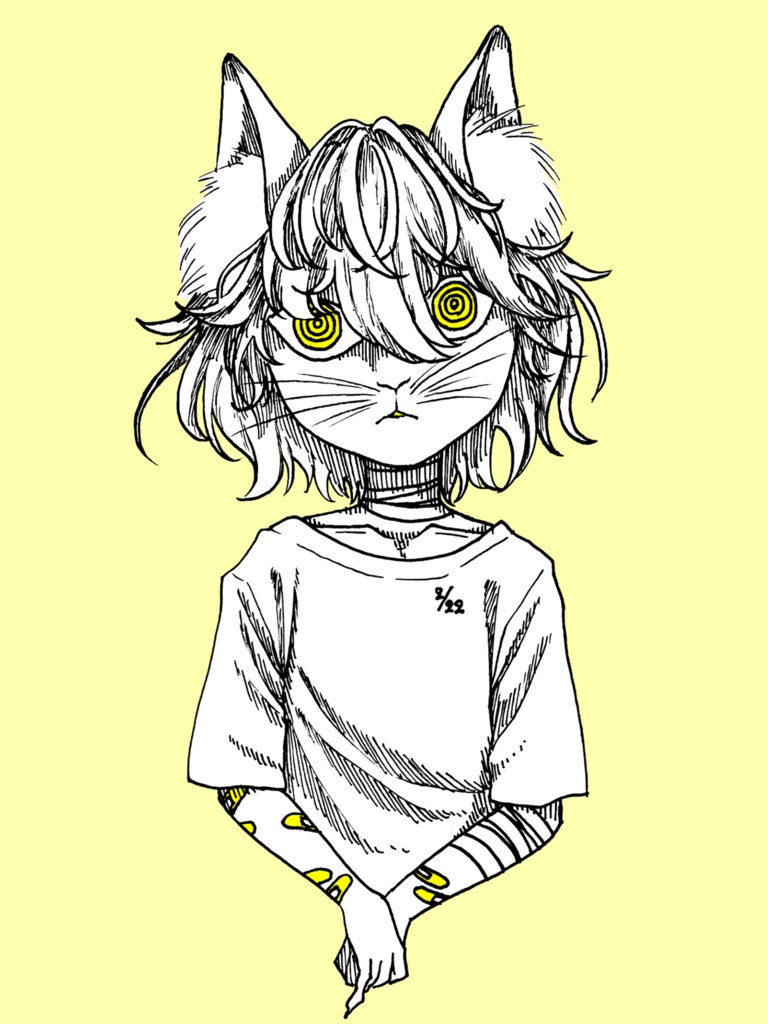 【ヨリック】猫の男の子 アクキー