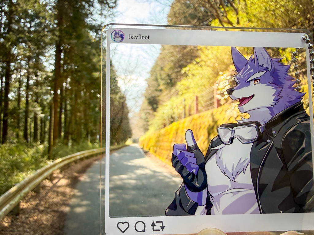 2WAYおでかけアクリルスタンド『ベイフリート』