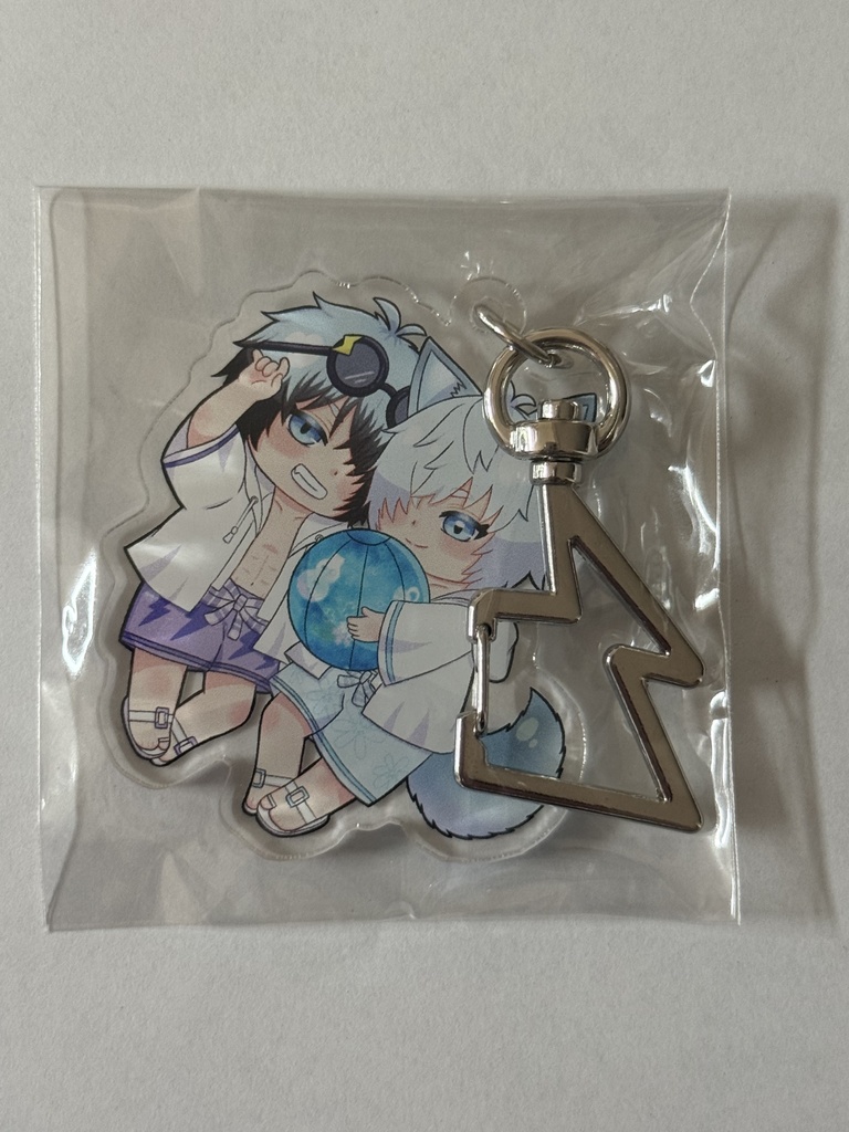 ハウフブ⚡️❄️ハネムーンアクリルキーホルダー