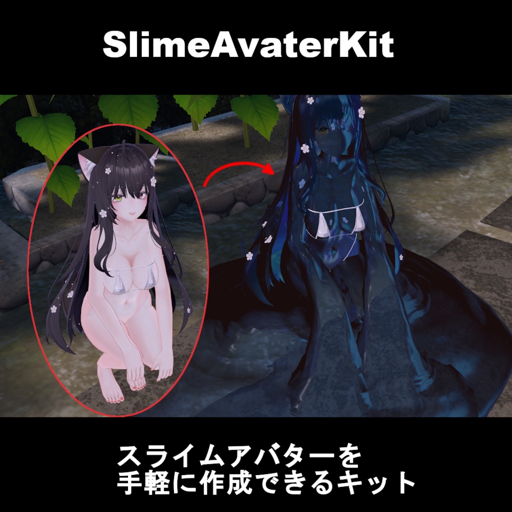 【VRChatアバターツール】SlimeAvatarKit