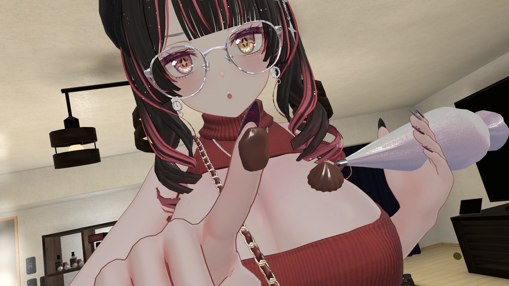 【VRChatアバターギミック】CreamWhipper