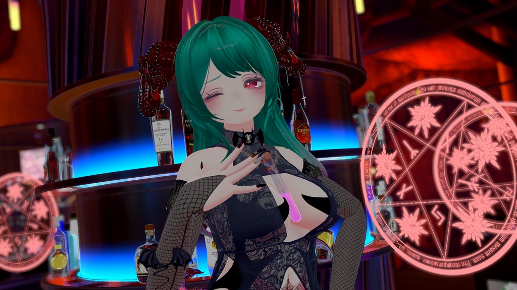 【VRCアバターギミック】SuccubusTestTube