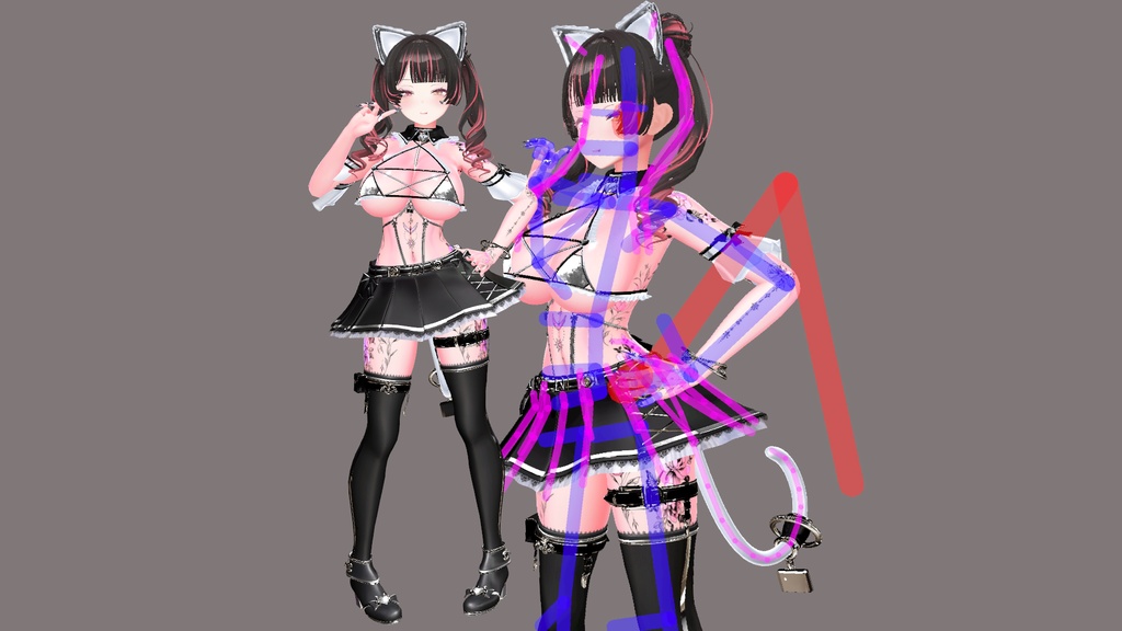 【VRChatアバターギミック】AvatarPoseSystem:ExtraBone