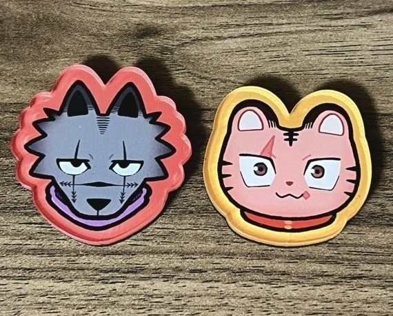 ケモ兄弟磁石セット➕おまけシール