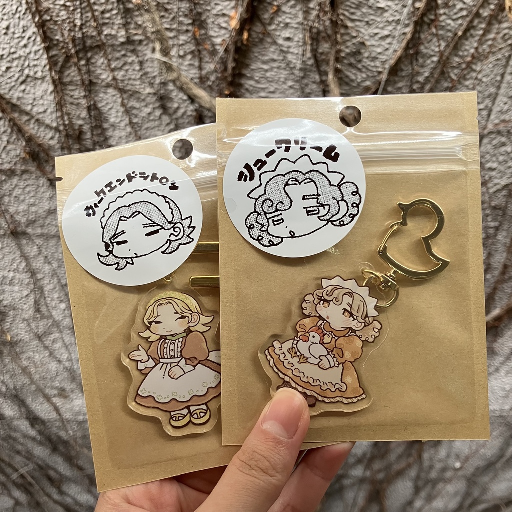 メイドさんアクリルキーホルダー