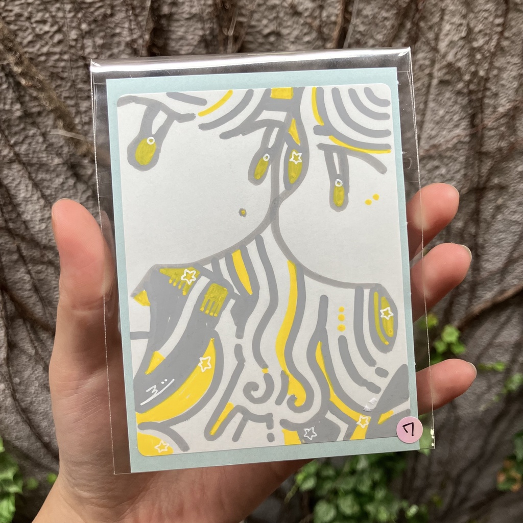 【原画】ステッカードローイング