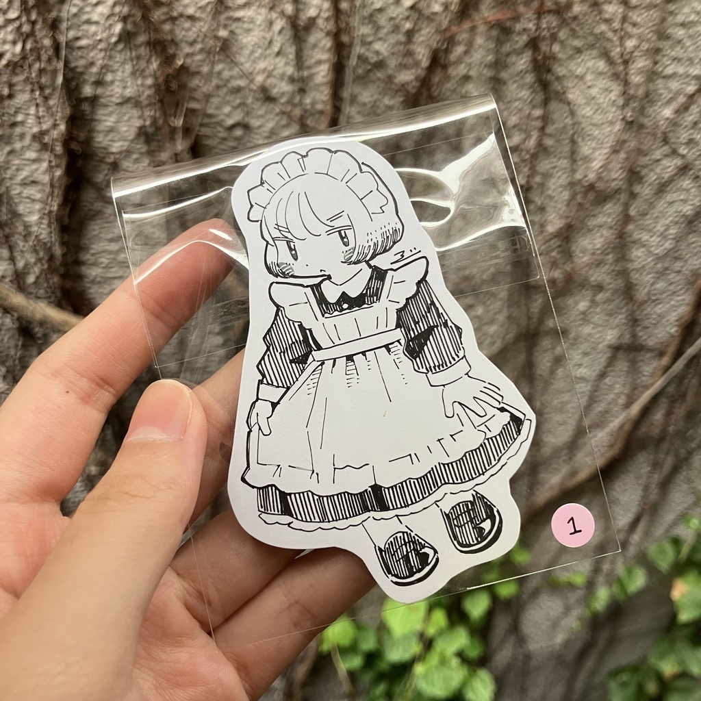 【原画】メイドさんマグネット