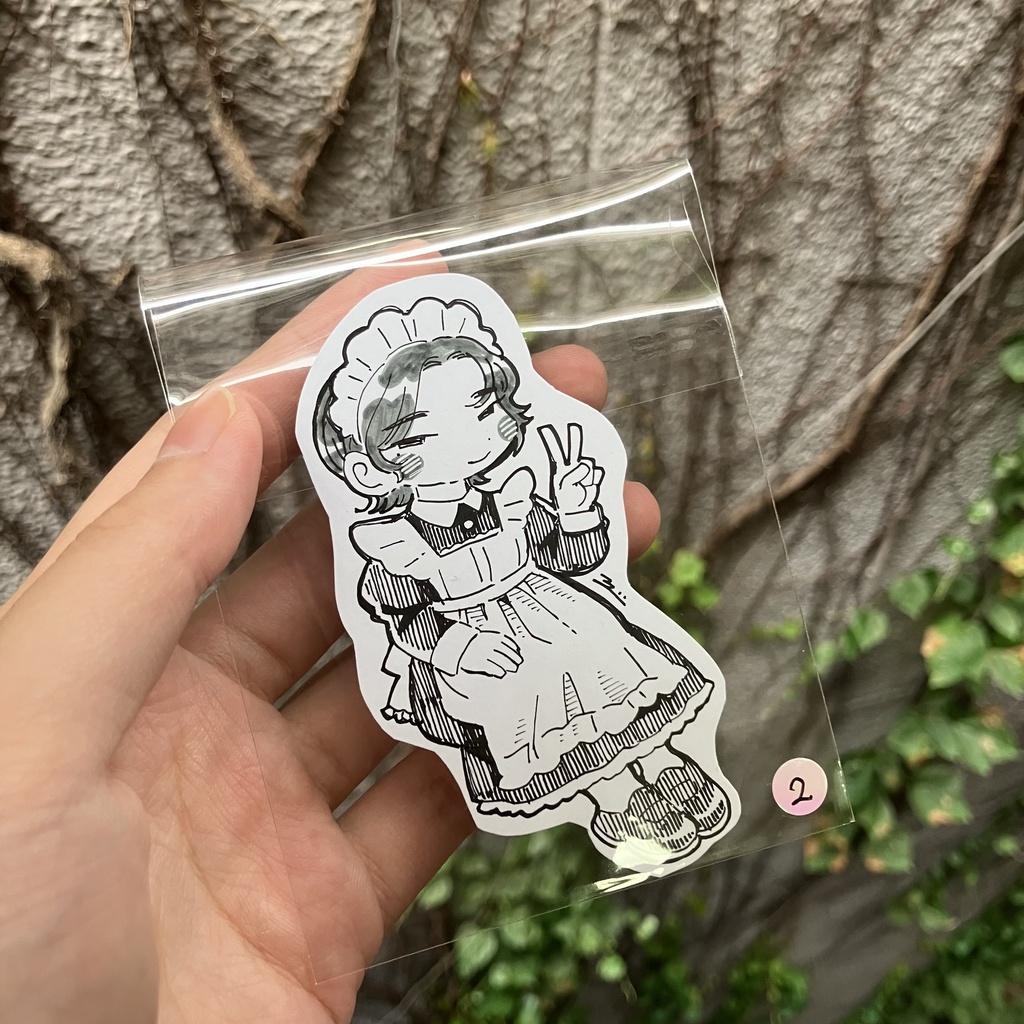 【原画】メイドさんマグネット