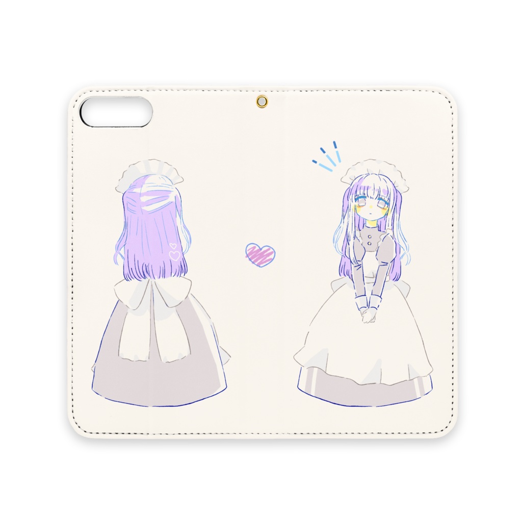 手帳型iphoneケース b2