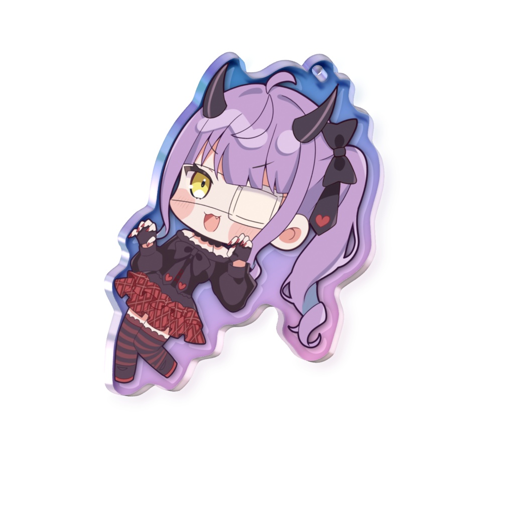 みそちる　新アクリルキーホルダー　オーロラ