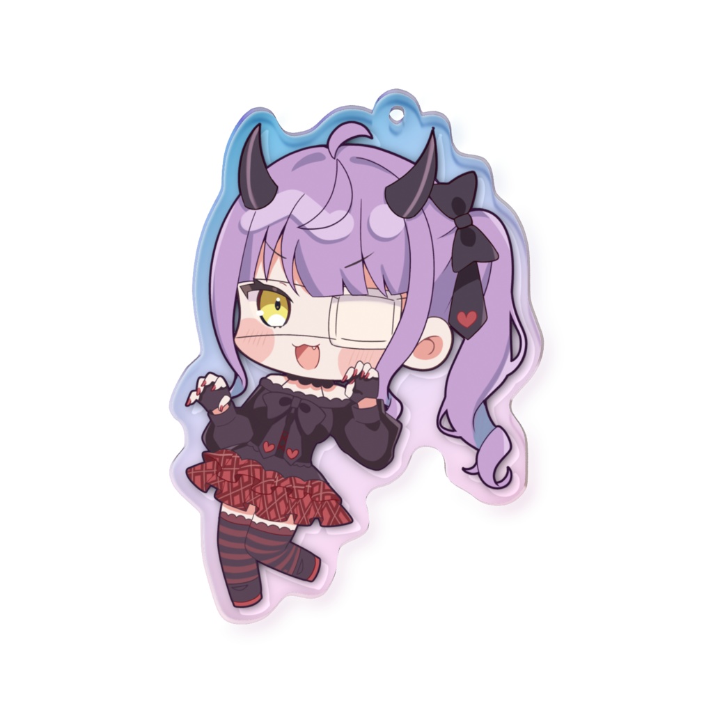 みそちる 新アクリルキーホルダー オーロラ