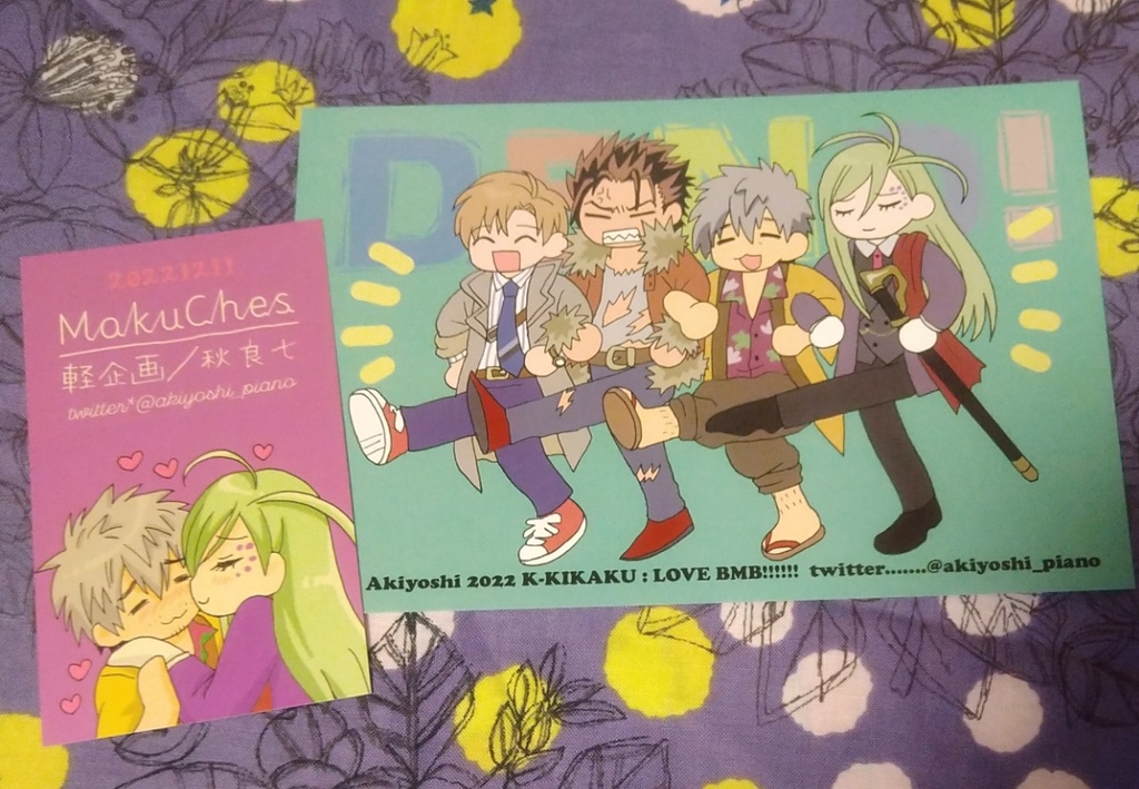 【定形郵便の送料込】バディミ★カード2種セット