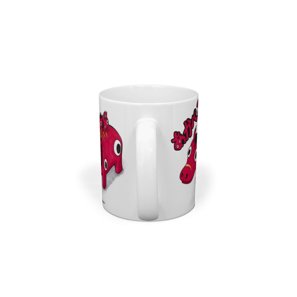 あかべこトリオ マグカップ ~あかべこシリーズ~ 【受注生産】