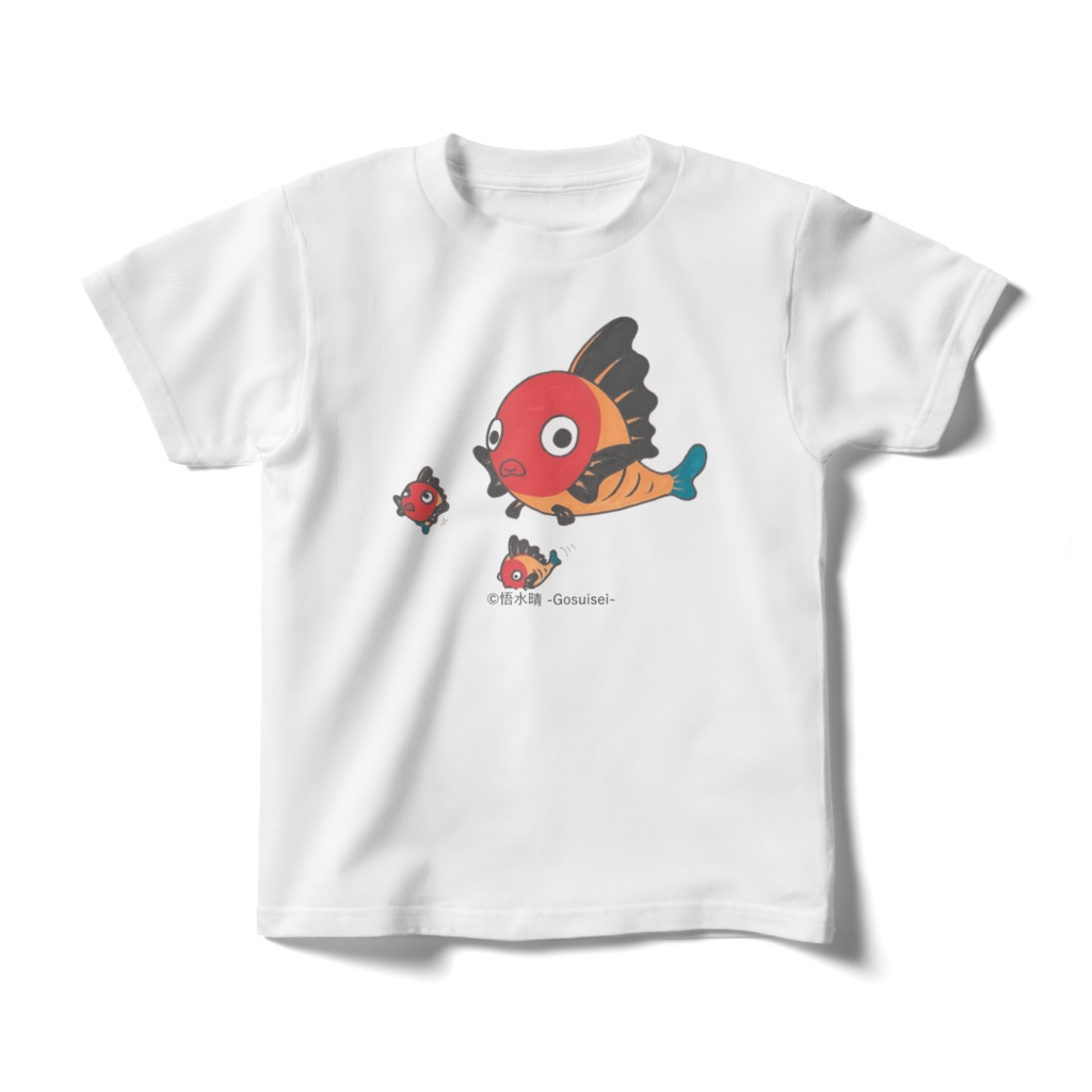 黄ぶなTシャツ（キッズ用140サイズ）　【受注生産】