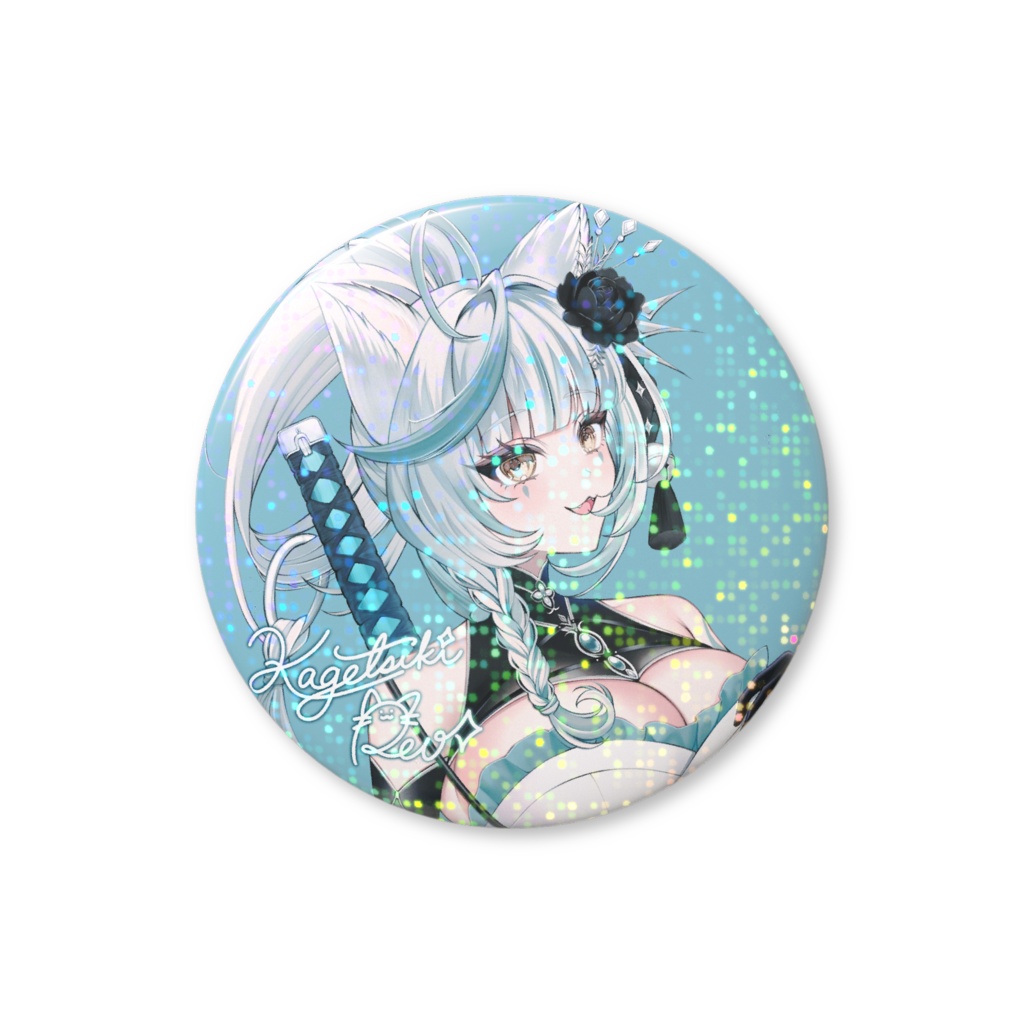 ホログラム缶バッチ 56mm