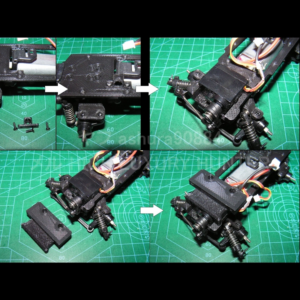 STLファイル『ワイルドミニ四駆 ラジコン用部品』wltoys K989