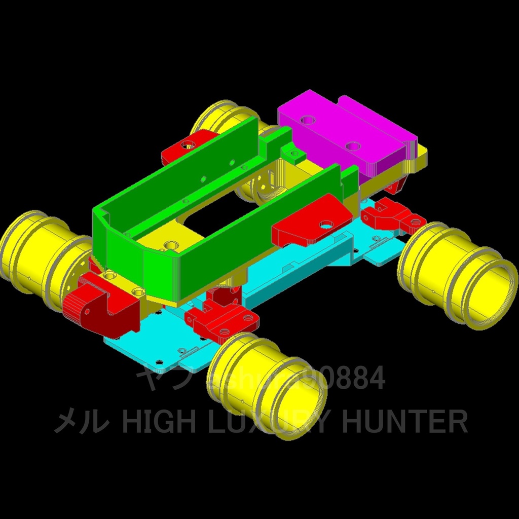 STLファイル『ワイルドミニ四駆 ラジコン用部品』wltoys K989