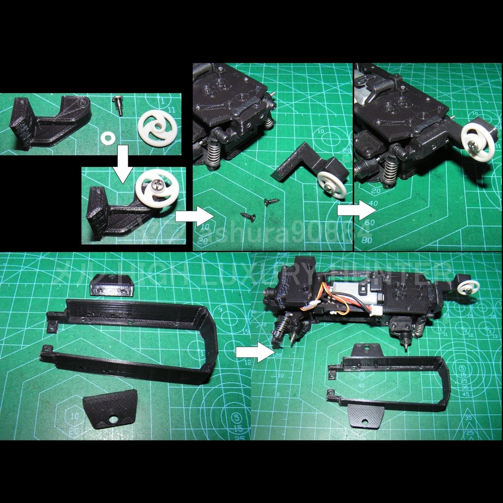 STLファイル『ワイルドミニ四駆 ラジコン用部品』wltoys K989