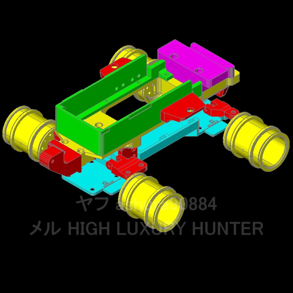 STLファイル『ワイルドミニ四駆 ブルヘッド ラジコン用部品』wltoys K989