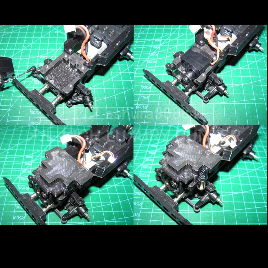 STLファイル『ミニ四駆 ワイルドウイリスJr ラジコン用部品』wltoys K989