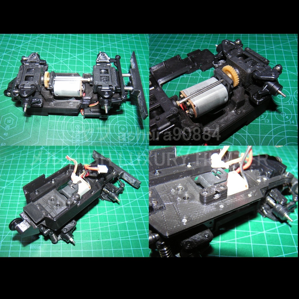 STLファイル『ミニ四駆 ワイルドウイリスJr ラジコン用部品』wltoys K989