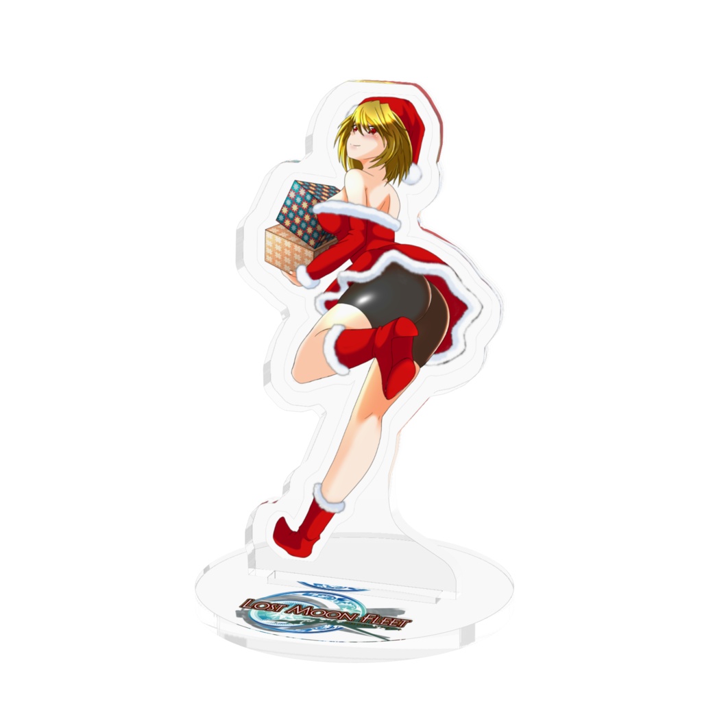 アクリルフィギュアモニカ（サンタver）